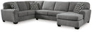 Birkdale Court Sectional with Chaise