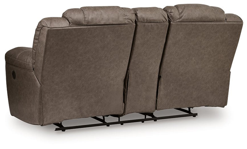 Lowilla Reclining Loveseat with Console