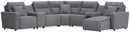 Modmax II Power Reclining Sectional with Chaise and Audio System
