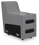 Modmax II Reclining Sectional with Chaise and Audio Console