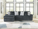 Midnight-Madness Sectional Sofa with Chaise