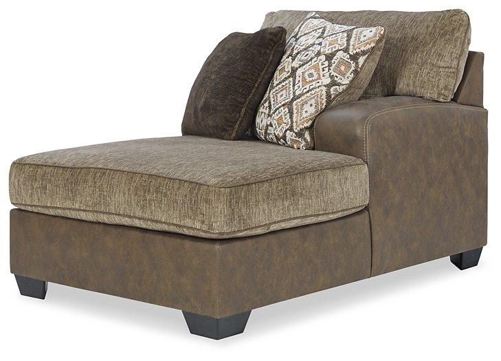 Abalone 3-Piece Sectional with Chaise