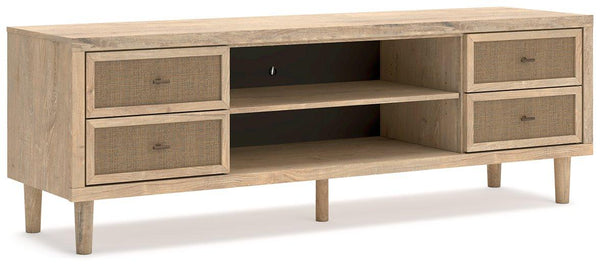 Cielden 72" TV Stand with Electric Fireplace