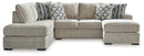 Calnita Sectional with Chaise