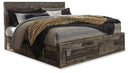 Derekson Bed with 6 Storage Drawers image