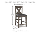 Caitbrook Counter Height Dining Package