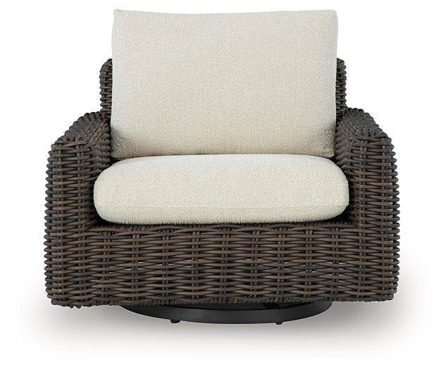 Kimora Outdoor Swivel Lounge Chair