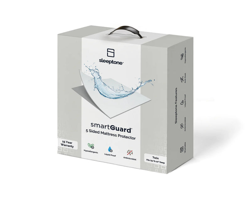 Waterproof smartguard 5 sided mattress protector