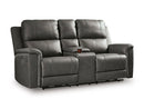 Bleckley Power Reclining Loveseat with Console