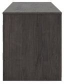 Cayboni 71" TV Stand with Electric Fireplace